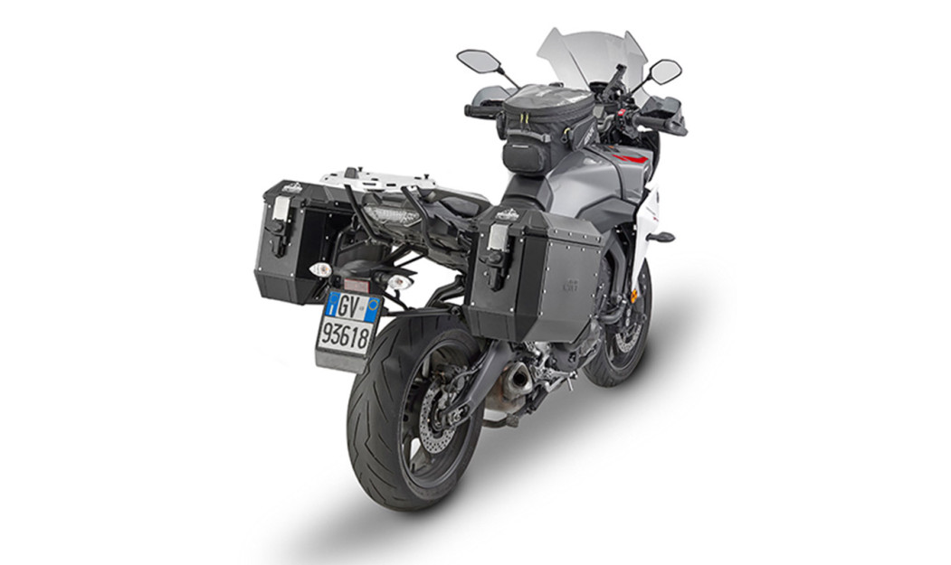 ΠΛΑΪΝΕΣ ΒΑΛΙΤΣΕΣ ΜΗΧΑΝΗΣ ΑΛΟΥΜΙΝΙΟΥ GIVI ALASKA TRΕKKER 36LT MONOKEY BLACK