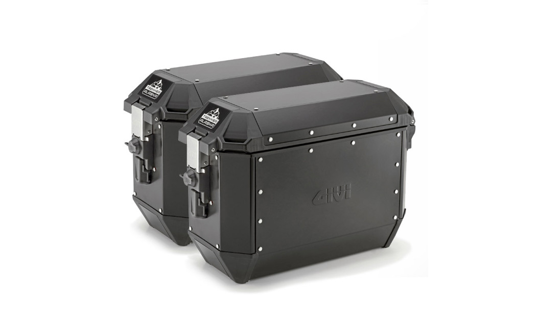 ΠΛΑΪΝΕΣ ΒΑΛΙΤΣΕΣ ΜΗΧΑΝΗΣ ΑΛΟΥΜΙΝΙΟΥ GIVI ALASKA TRΕKKER 36LT MONOKEY BLACK