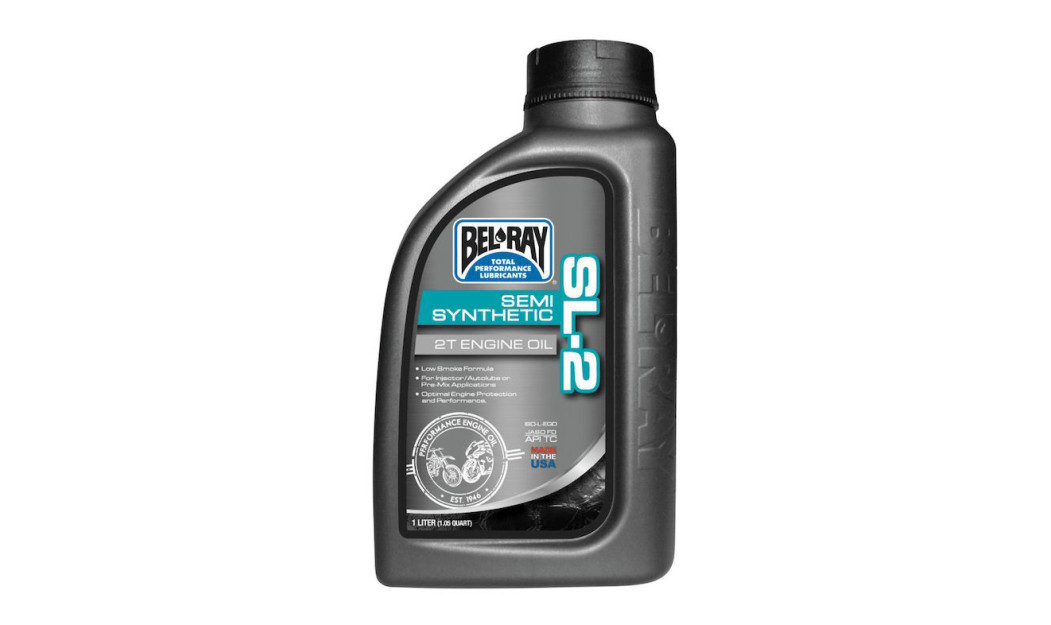 BEL RAY SEMI SYNTHETIC 2T ENGINE OIL SL-2 ΛΙΠΑΝΤΙΚΟ ΚΙΝΗΤΗΡΑ 1LT 