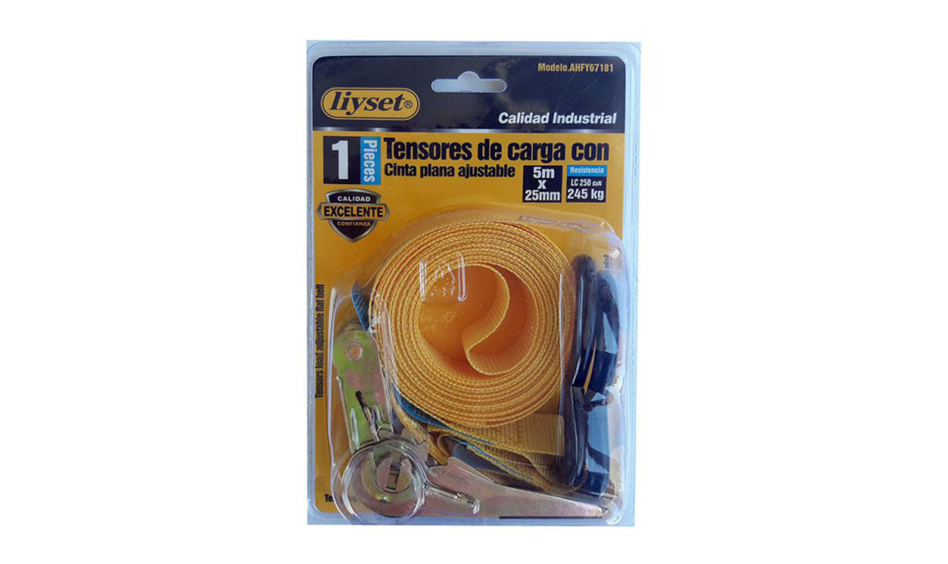 LIYSET  ΙΜΑΝΤΑΣ ΠΡΟΣΔΕΣΗΣ ΜΕ ΚΑΣΤΑΝΙΑ 1 ΤΕΜ. 5m X 25mm