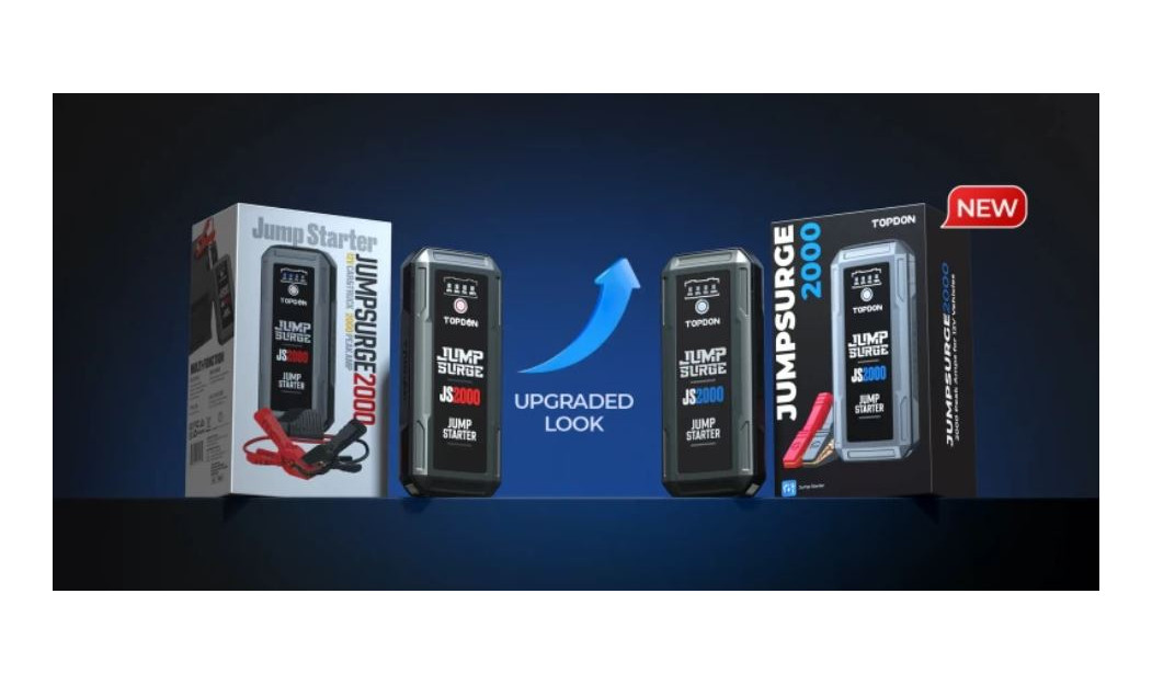 TOPDON ΕΚΚΙΝΗΤΗΣ ΛΙΘΙΟΥ JUMPSURGE JS2000 2000A 12V 