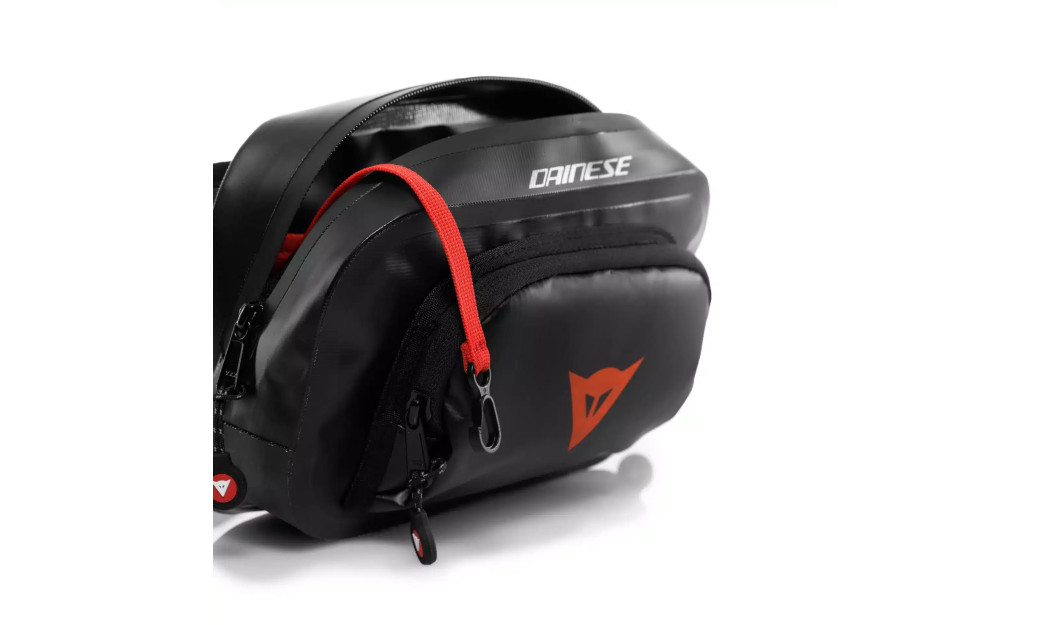 DAINESE EXPLORER WAIST BAG ΤΣΑΝΤΑΚΙ ΜΕΣΗΣ 1.8L ΜΑΥΡΟ