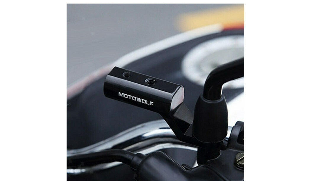 MOTOWOLF ΜΠΑΡΑΚΙ ΕΠΕΚΤΑΣΗΣ ΚΑΘΡΕΠΤΗ ΓΙΑ ΦΩΤΑ/ ACTION CAMERA MDL309 ΜΑΥΡΟ