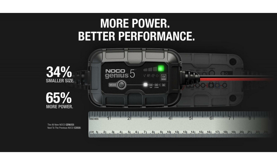 NOCO ΦΟΡΤΙΣΤΗΣ/ΣΥΝΤΗΡΗΤΗΣ ΜΠΑΤΑΡΙΑΣ GENIUS 5 EU 6V & 12V 5A