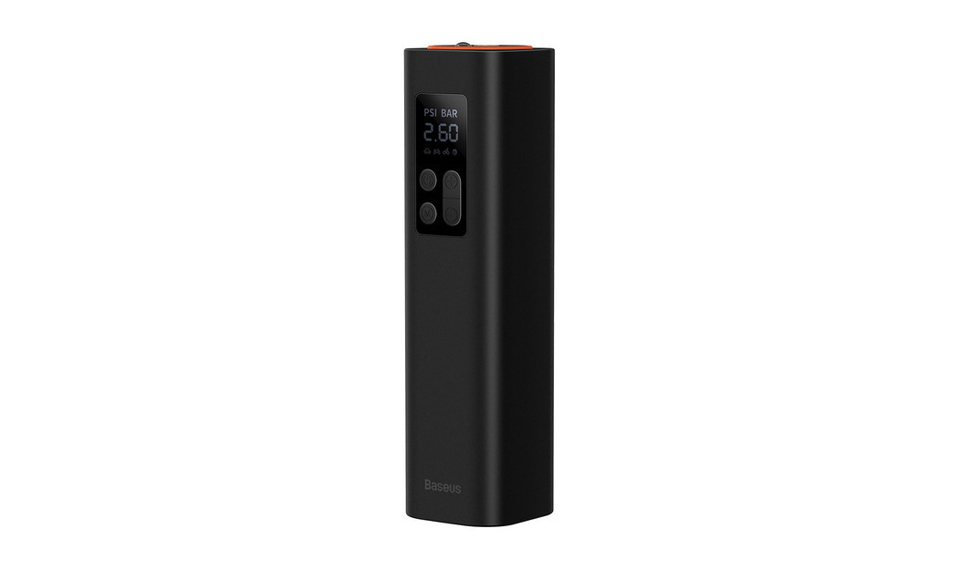 BASEUS SUPER MINI INFLATOR PUMP ΤΡΟΜΠΑ ΑΥΤΟΚΙΝΗΤΟΥ ΜΟΤΟΣΥΚΛΕΤΑΣ 50PSI ΜΕ ΚΑΛΩΔΙΟ ΑΝΑΠΤΗΡΑ 12V 