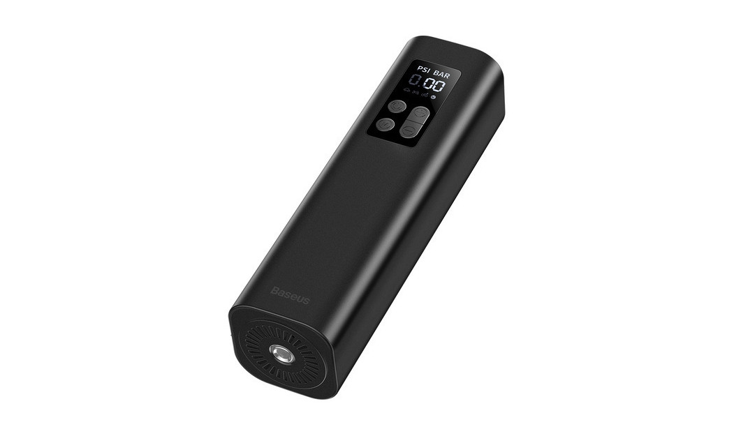 BASEUS SUPER MINI INFLATOR PUMP ΤΡΟΜΠΑ ΑΥΤΟΚΙΝΗΤΟΥ ΜΟΤΟΣΥΚΛΕΤΑΣ 50PSI ΜΕ ΚΑΛΩΔΙΟ ΑΝΑΠΤΗΡΑ 12V 
