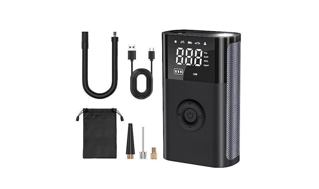 CARSUN TIRE INFLATOR ΤΡΟΜΠΑ ΑΕΡΟΣ T2191-2 ΜΑΥΡΗ