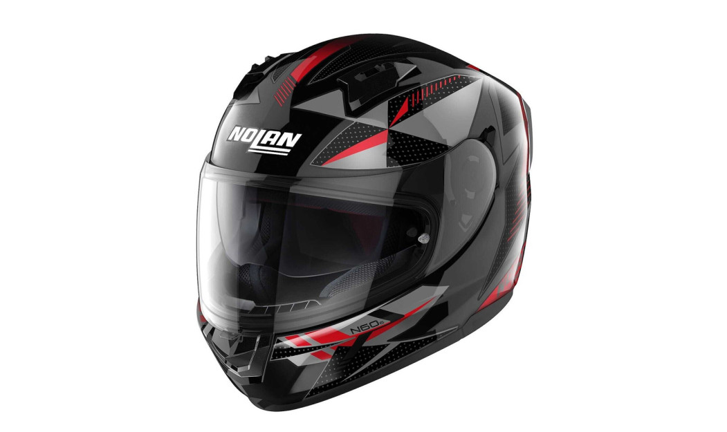 ΚΡΑΝΟΣ FULL FACE NOLAN N60-6 WIRING METAL BLACK RED