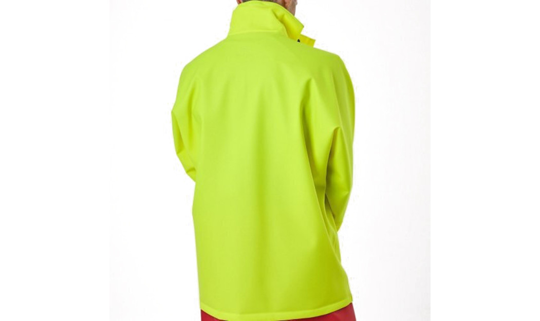 ANORAK ΝΙΤΣΕΡΑΔΑ ΑΔΙΑΒΡΟΧΟ ΜΠΟΥΦΑΝ FLUO YELLOW