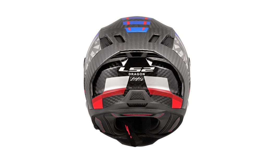 LS2 FF807 DRAGON ΚΡΑΝΟΣ FULL FACE TRAX BLUE RED