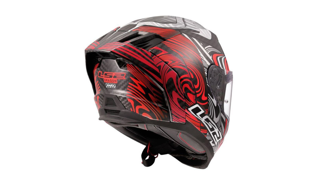 LS2 FF807 DRAGON ΚΡΑΝΟΣ FULL FACE ENTHUM RED