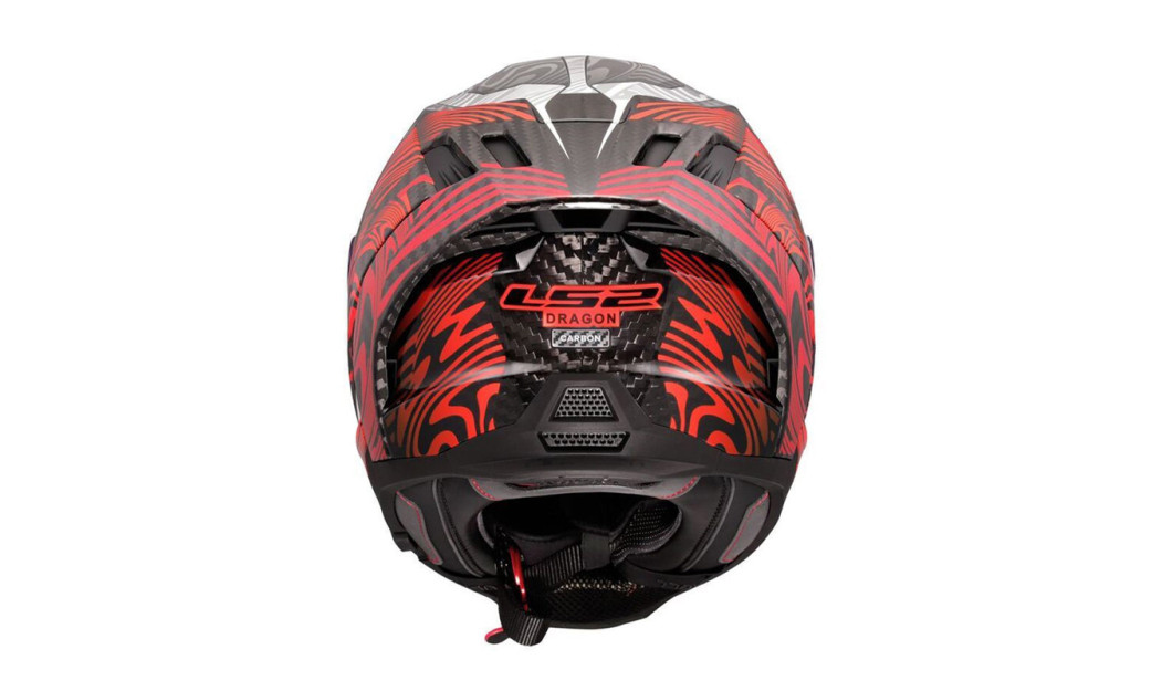 LS2 FF807 DRAGON ΚΡΑΝΟΣ FULL FACE ENTHUM RED