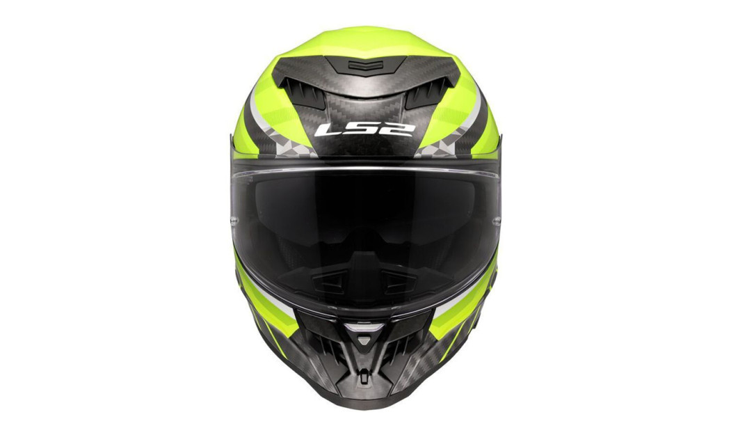 LS2 FF807 DRAGON ΚΡΑΝΟΣ FULL FACE TRAX H-VIS YELLOW