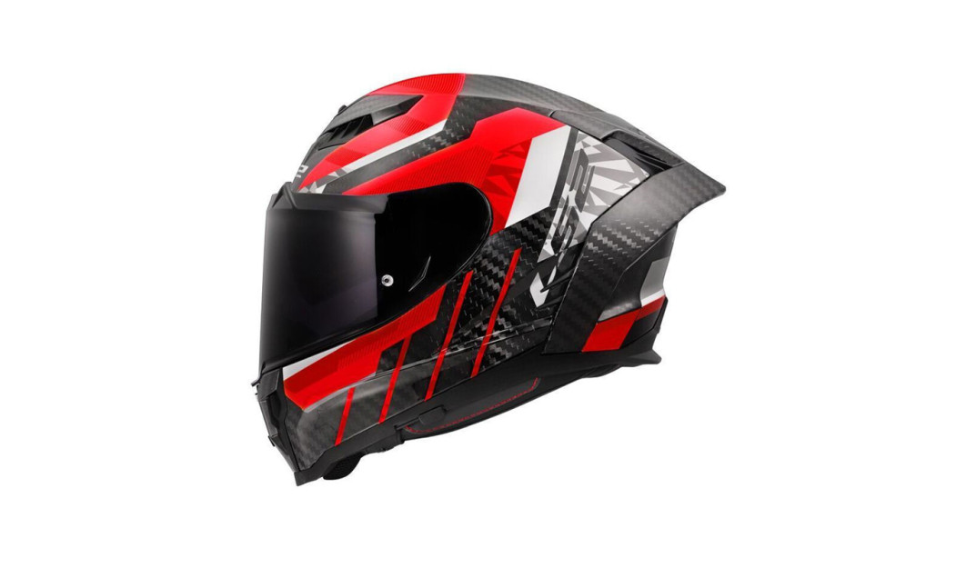 LS2 FF807 DRAGON ΚΡΑΝΟΣ FULL FACE TRAX RED