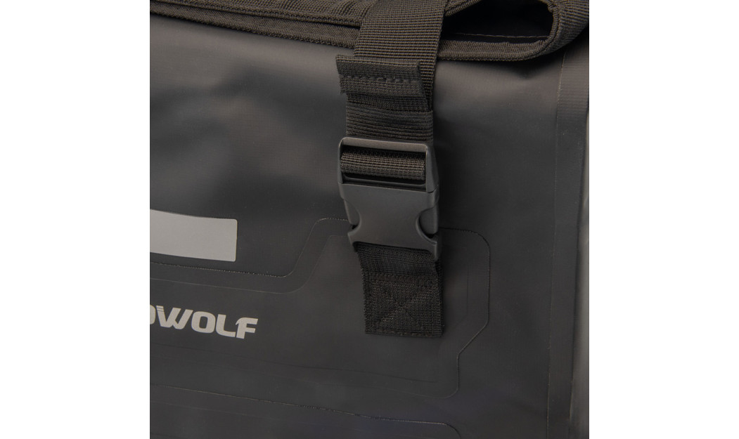 MOTOWOLF ΣΕΤ ΣΑΜΑΡΙΑ ΜΟΤΟΣΥΚΛΕΤΑΣ ΣΤΕΓΑΝΑ BLACK 60L MDL0720