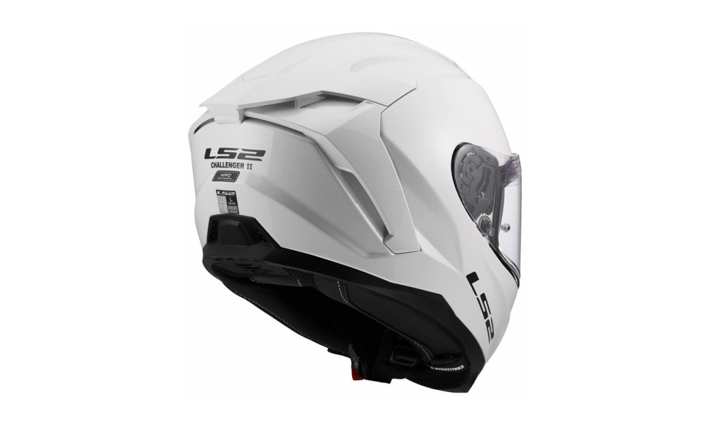 LS2 CHALLENGER II FF817 ΚΡΑΝΟΣ FULL FACE SOLID WHITE