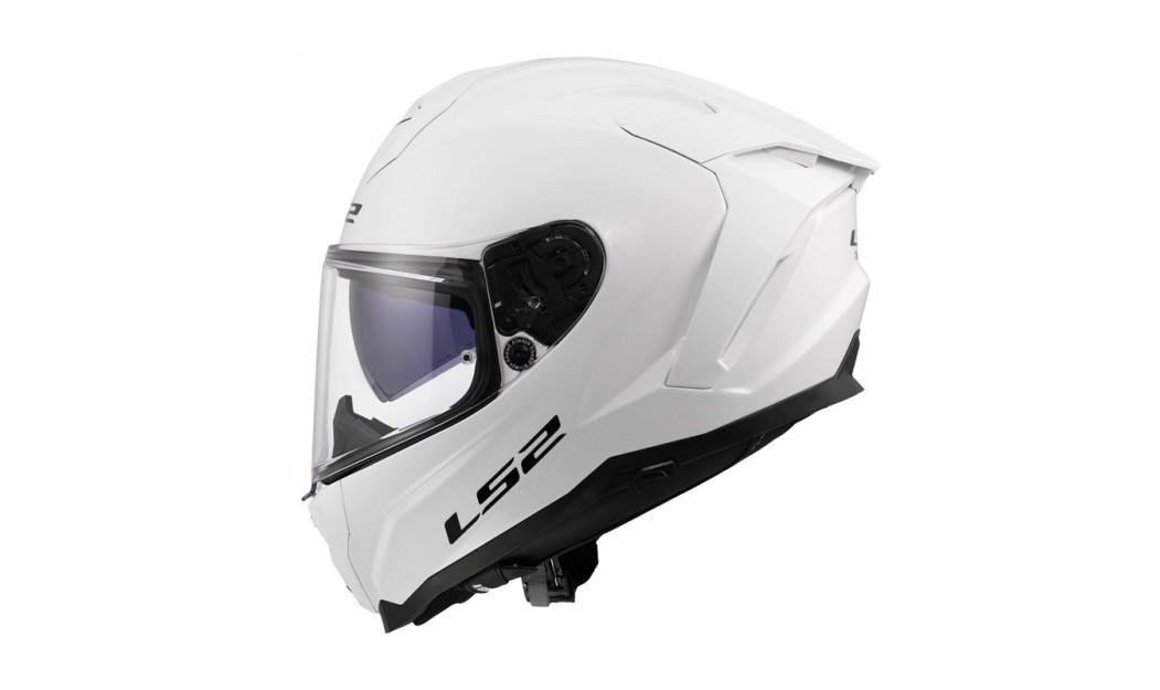 LS2 CHALLENGER II FF817 ΚΡΑΝΟΣ FULL FACE SOLID WHITE