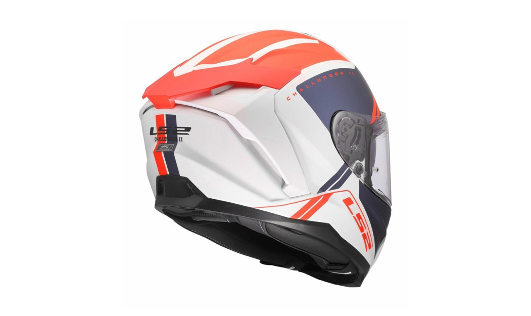LS2 CHALLENGER II FF817 ΚΡΑΝΟΣ FULL FACE TITAN WHITE BLUE RED