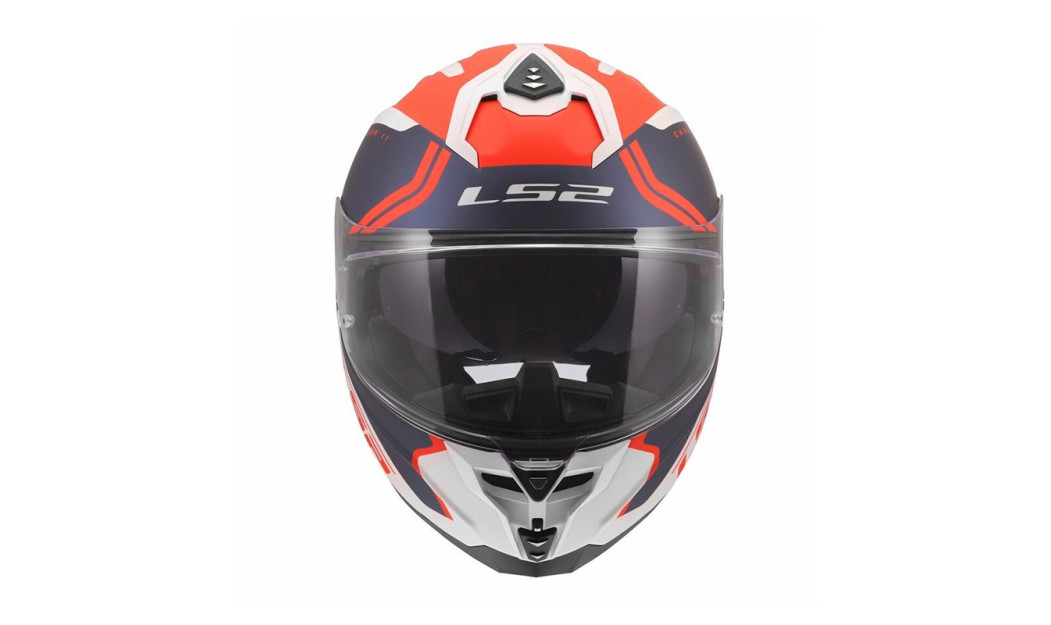LS2 CHALLENGER II FF817 ΚΡΑΝΟΣ FULL FACE TITAN WHITE BLUE RED