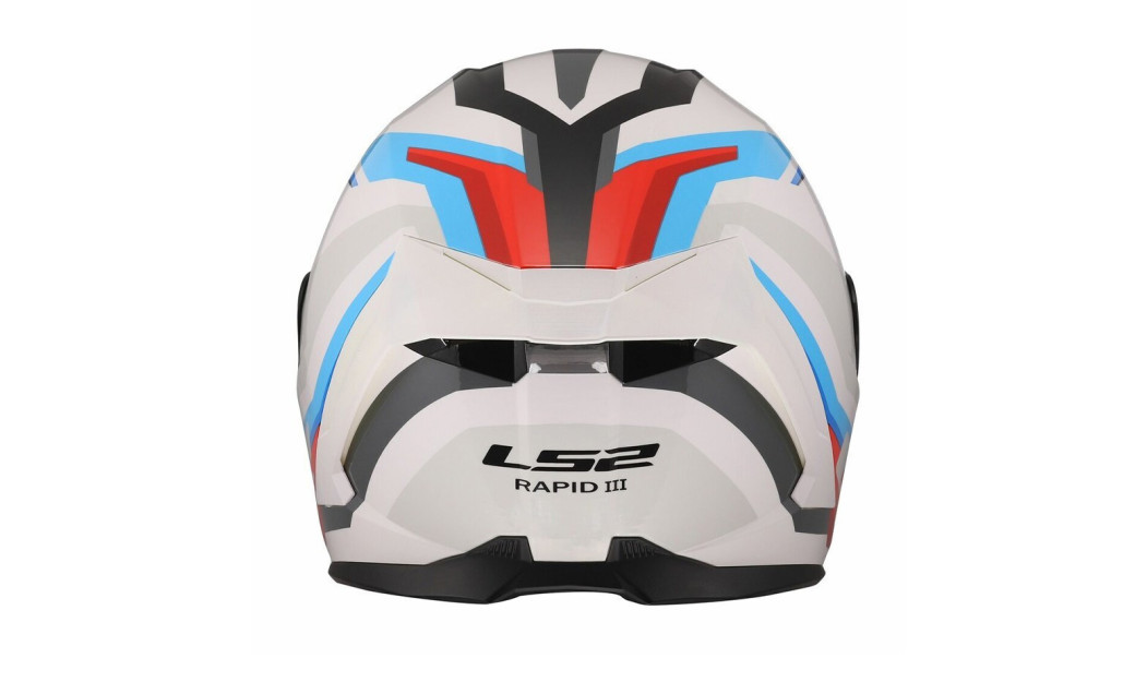 LS2 RAPID III HYPER FF820 ΚΡΑΝΟΣ FULL FACE BLUE RED WHITE