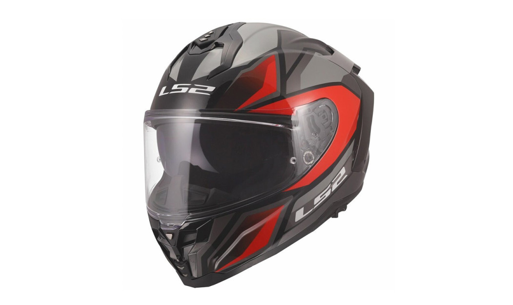 LS2 CHALLENGER II FF817 ΚΡΑΝΟΣ FULL FACE VIPER GREY RED