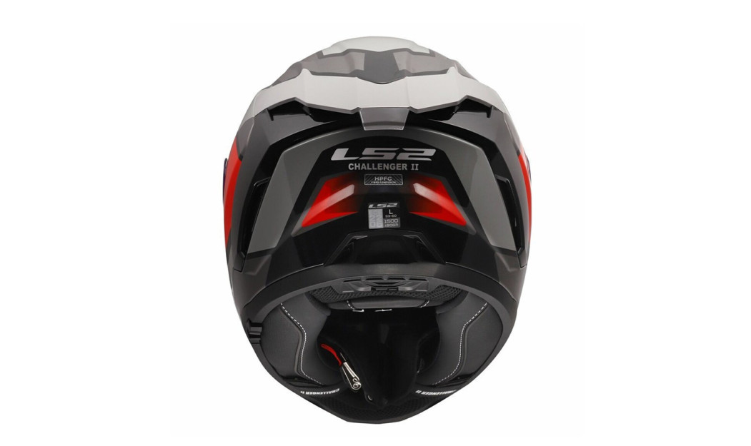 LS2 CHALLENGER II FF817 ΚΡΑΝΟΣ FULL FACE VIPER GREY RED