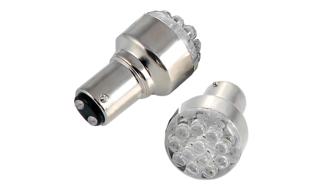 ΛΑΜΠΑ ΣΤΟΠ ΠΟΡΕΙΑΣ ΔΙΠΟΛΙΚΗ LED 12V P21/5W 