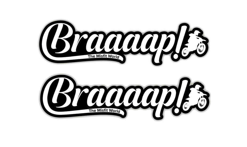 ΜΟΤΟ BRAAAAAP! ΑΥΤΟΚΟΛΛΗΤΟ ΣΜΑΛΤΟΥ 2 TEM. 
