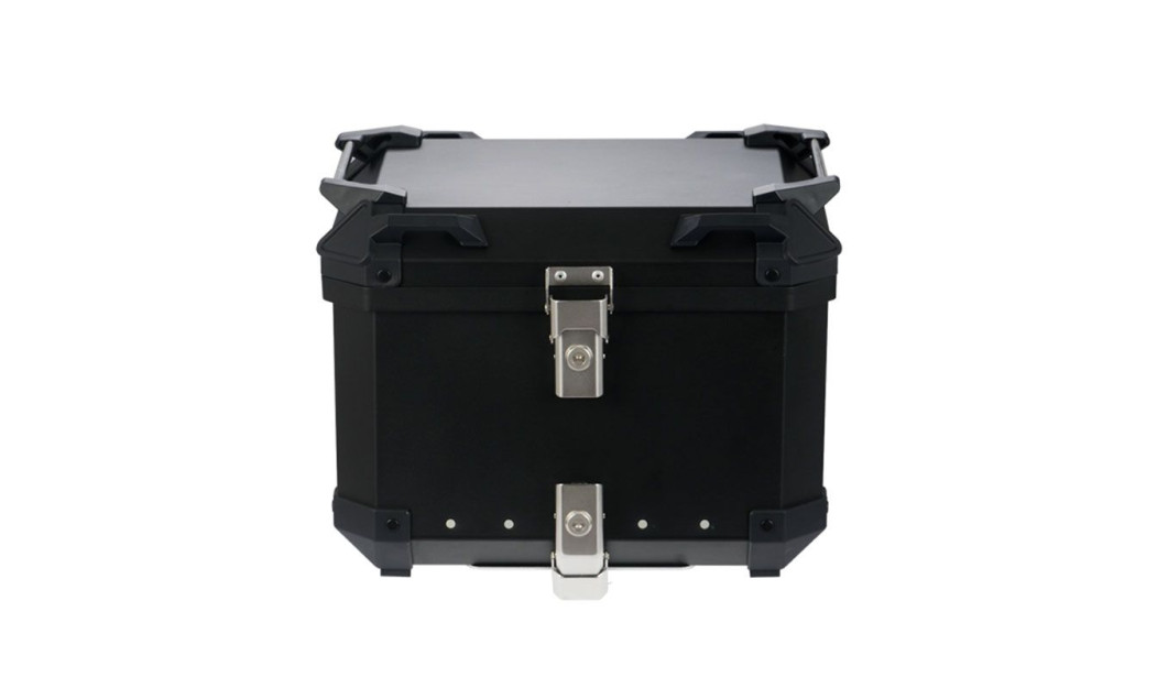 COOCASE ΚΕΝΤΡΙΚΗ ΒΑΛΙΤΣΑ ΑΛΟΥΜΙΝΙΟΥ TOP CASE 45L BRUSHED SERIES BLACK Q1