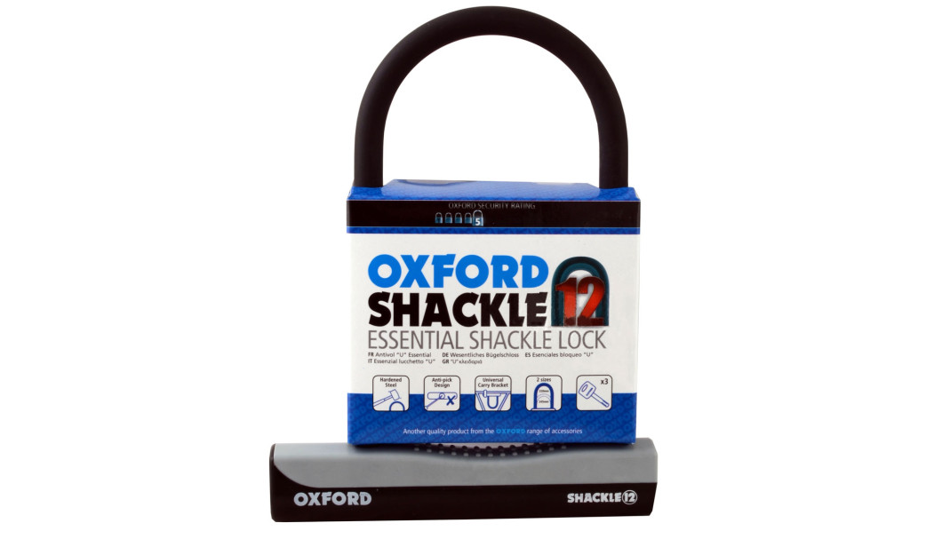 OXFORD SHACKLE 12 U-LOCK ΑΝΤΙΚΛΕΠΤΙΚΟ ΠΕΤΑΛΟ LK330 MEDIUM