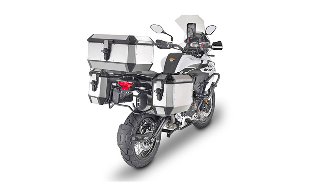 ΒΑΛΙΤΣΑ ΑΛΟΥΜΙΝΙΟΥ GIVI ALASKA TREKKER 56L ΑΣΗΜΙ