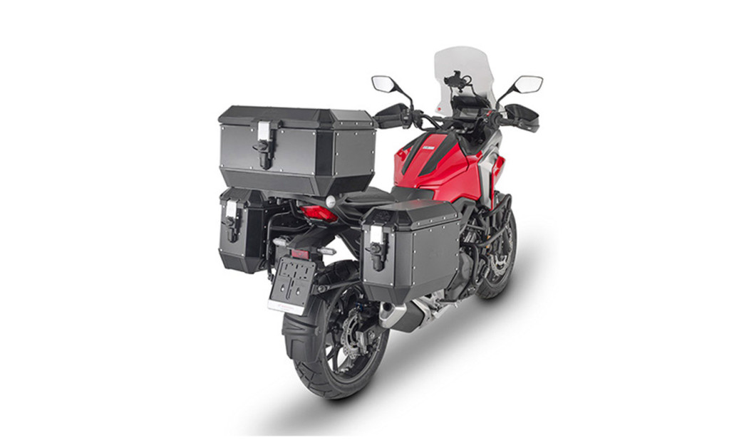 ΒΑΛΙΤΣΑ ΑΛΟΥΜΙΝΙΟΥ GIVI ALASKA TREKKER 56L ΜΑΥΡΗ