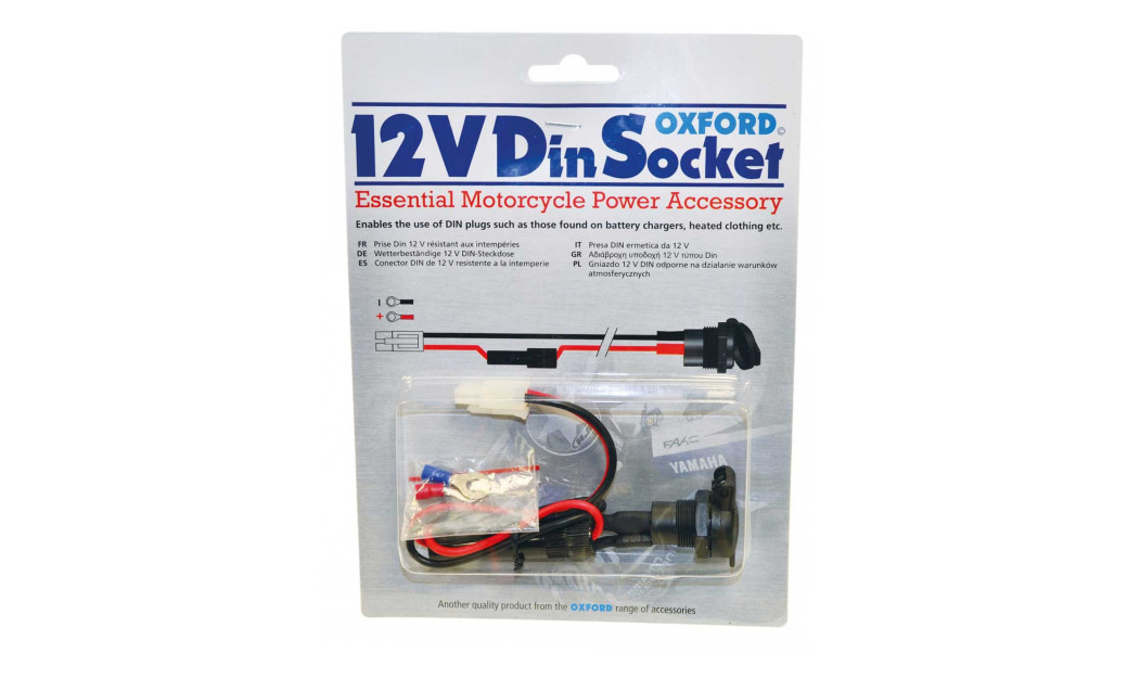 OXFORD 12V SAE/DIN SOCKET & 10A 1.2m EL100