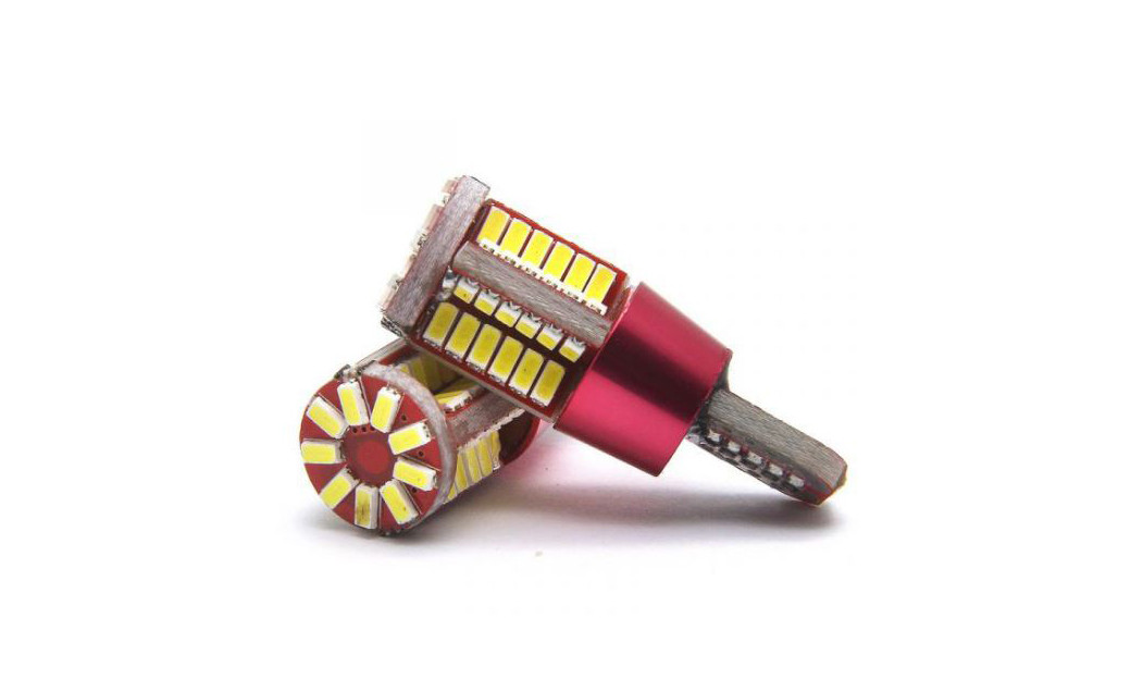 ΛΑΜΠΕΣ LED T10 12V CANBUS SMD 51726 2 ΤΕΜ