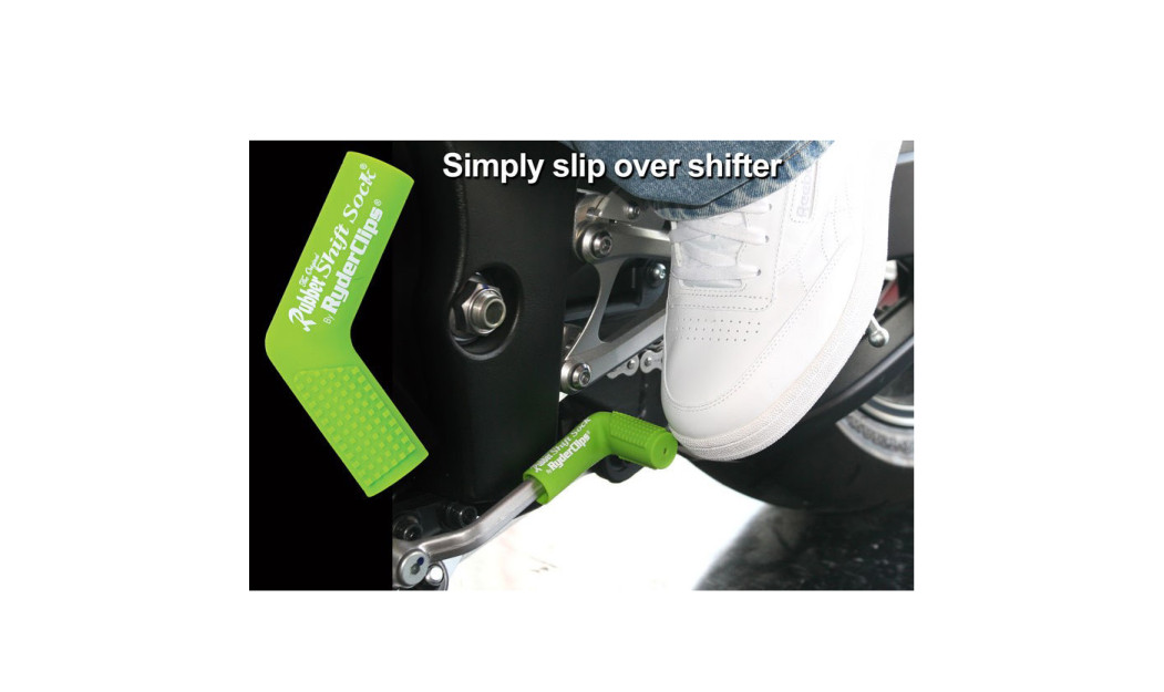 RYDERCLIPS RUBBER SHIFT SOCK ΠΡΟΣΤΑΤΕΥΤΙΚΟ ΛΕΒΙΕ ΤΑΧΥΤΗΤΩΝ GREEN
