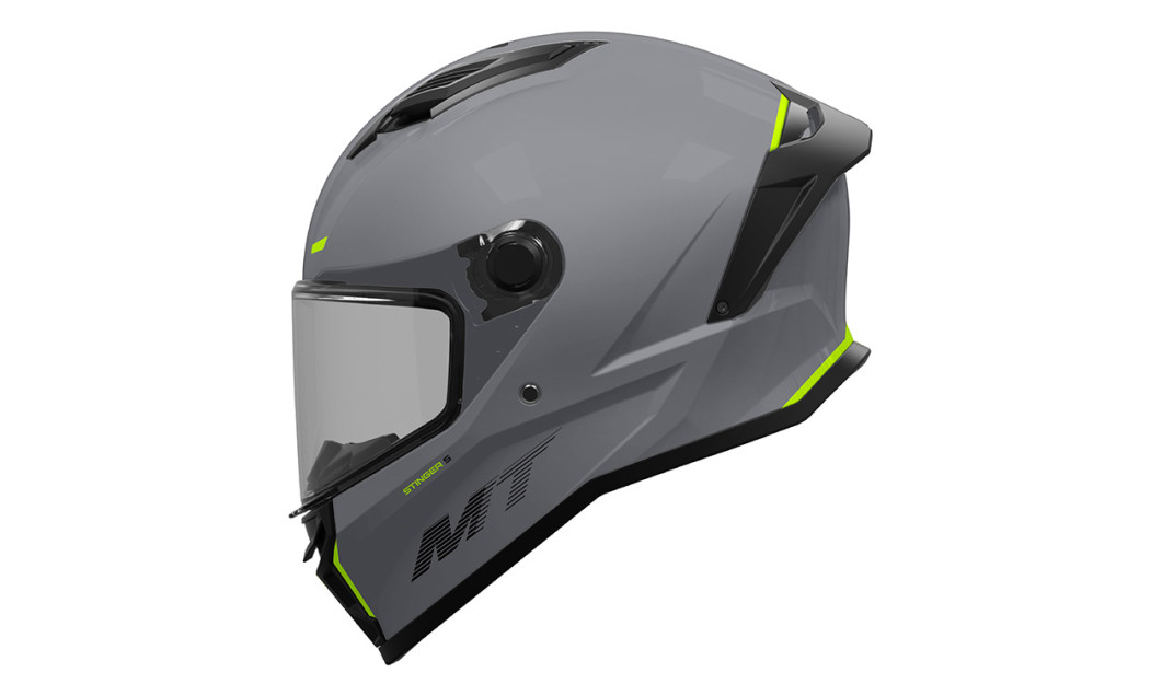 MT STINGER 2 ΚΡΑΝΟΣ FULL FACE MATT GREY A12