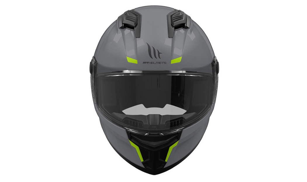 MT STINGER 2 ΚΡΑΝΟΣ FULL FACE MATT GREY A12