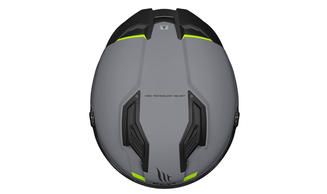 MT STINGER 2 ΚΡΑΝΟΣ FULL FACE MATT GREY A12