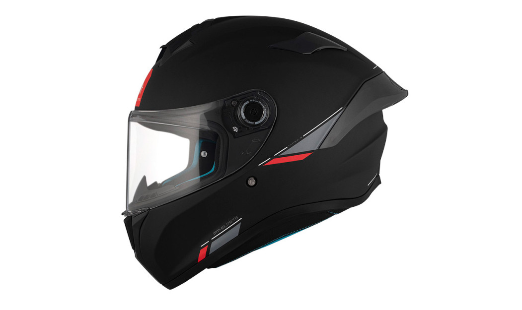 MT TARGO S A1 ΚΡΑΝΟΣ FULL FACE BLACK MATT