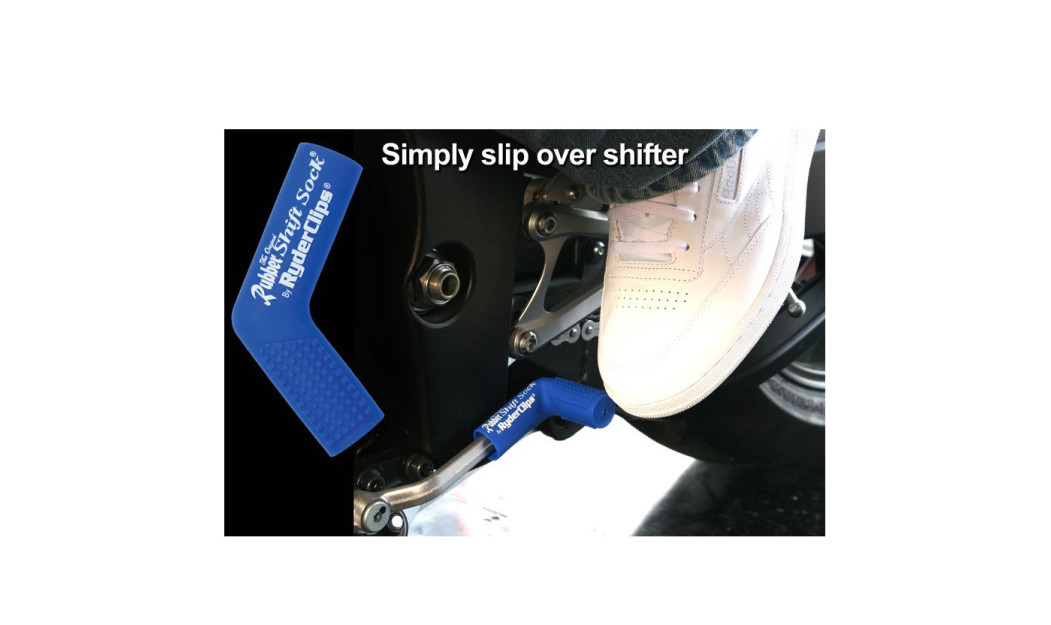 RYDERCLIPS RUBBER SHIFT SOCK ΠΡΟΣΤΑΤΕΥΤΙΚΟ ΛΕΒΙΕ ΤΑΧΥΤΗΤΩΝ ΜΠΛΕ