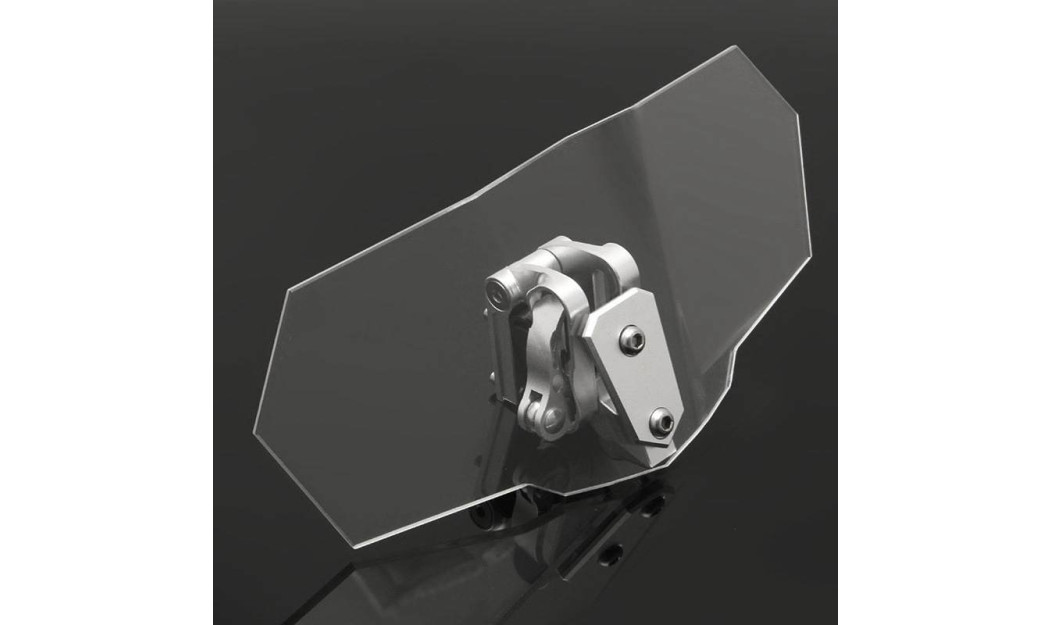 UNIVERSAL SPOILER ΠΡΟΕΚΤΑΣΗ ΖΕΛΑΤΙΝΑΣ ΔΙΑΦΑΝΟ 27X12 CM