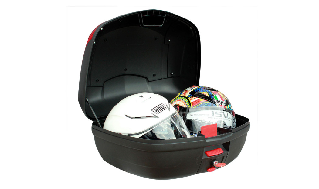 AGVPRO BOX ΒΑΛΙΤΣΑ ΜΗΧΑΝΗΣ ΜΕ ΜΑΞΙΛΑΡΑΚΙ ΣΥΝΕΠΙΒΑΤΗ 46L 