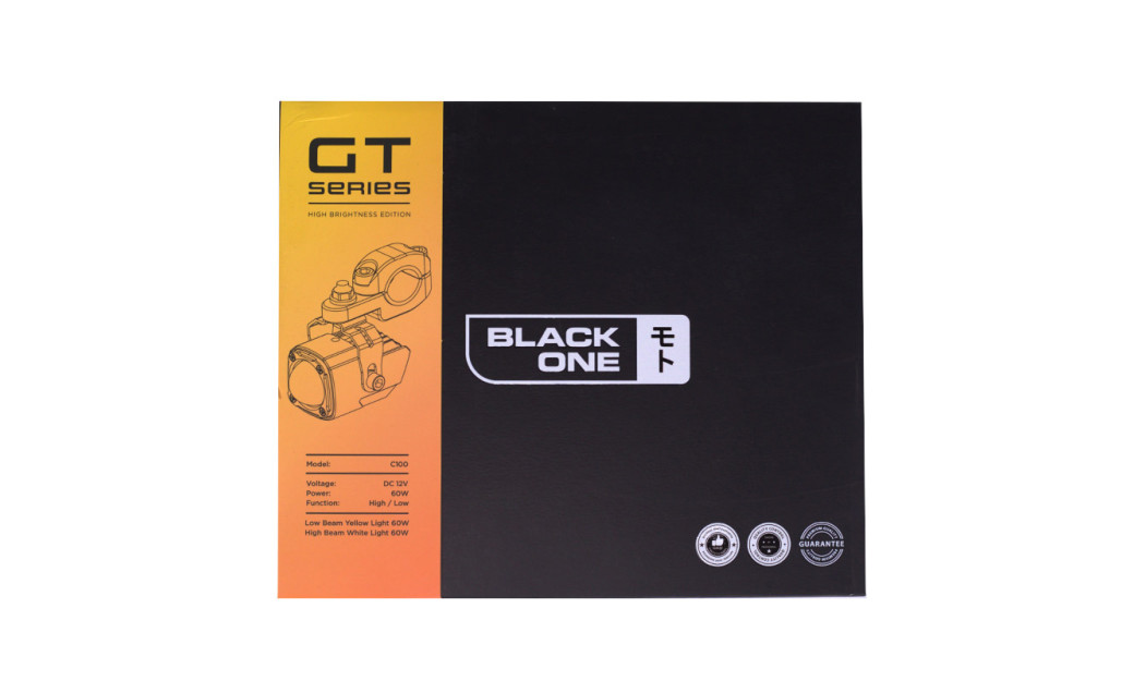 BLACK ONE C100 ΠΡΟΒΟΛΑΚΙΑ ΜΗΧΑΝΗΣ ΑΛΟΥΜΙΝΙΟΥ 60W