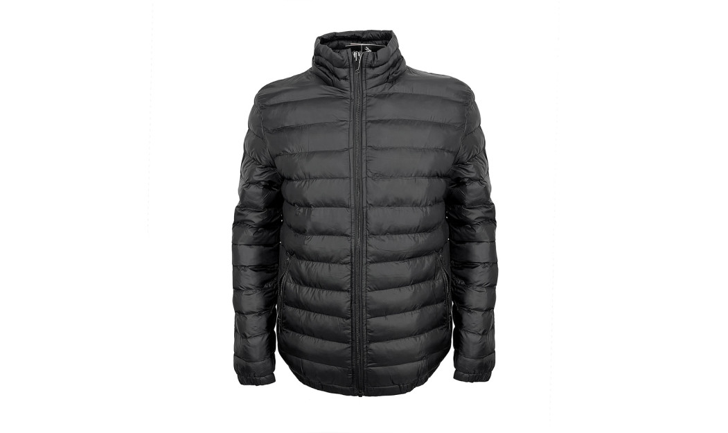 AGVPRO GV-800 CASUAL PUFFER ΜΠΟΥΦΑΝ ΜΕ ΚΟΥΚΟΥΛΑ ΜΑΥΡΟ