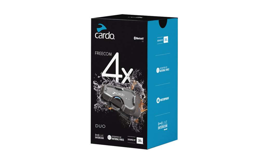 CARDO FREECOM BLUETOOTH 4x ΔΙΠΛΗ ΕΝΔΟΕΠΙΚΟΙΝΩΝΙΑ