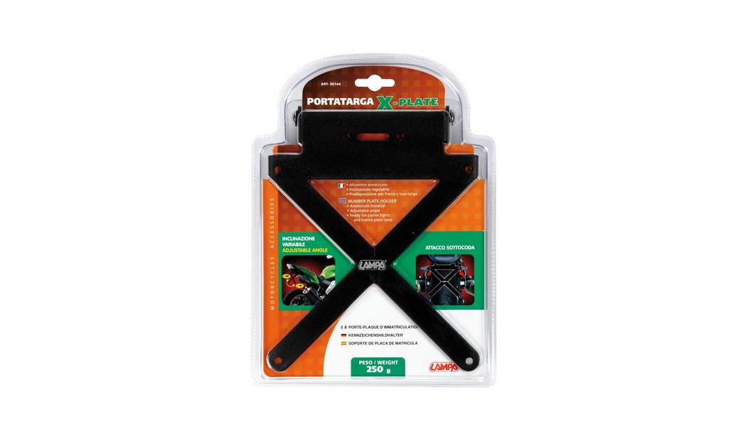 LAMPA X-PLATE ΒΑΣΗ ΠΙΝΑΚΙΔΑΣ MOTO