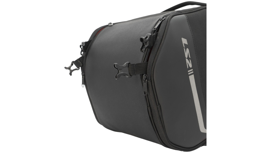 LS2 FREEDOM ΤΣΑΝΤΑ SCOOTER TUNNEL BAG 15L BLACK