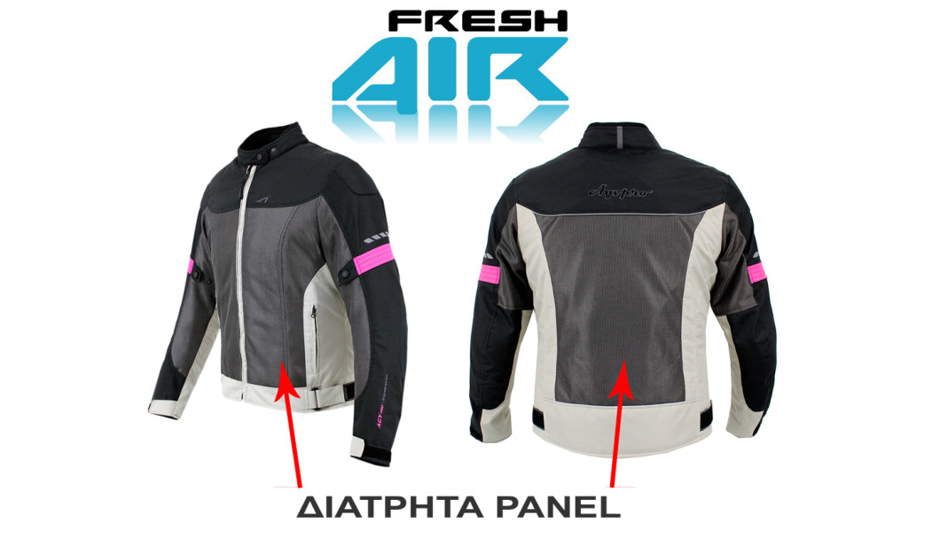 AGVPRO ZINA ΚΑΛΟΚΑΙΡΙΝΟ ΜΠΟΥΦΑΝ ΜΗΧΑΝΗΣ GREY-PINK