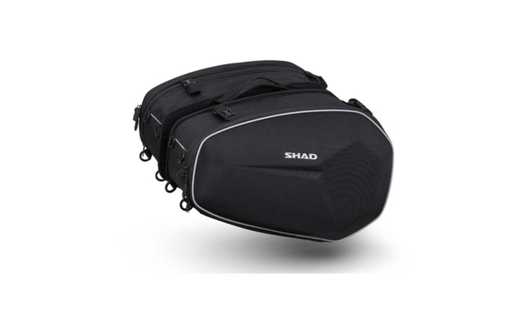 SHAD SEMIRIGID EXPANDABLE ΤΣΑΝΤΕΣ ΠΛΑΪΝΕΣ X0SE481 48-58L BLACK