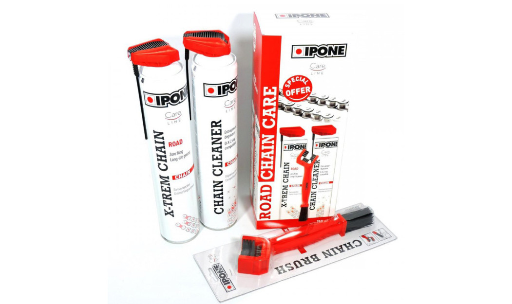 IPONE ROAD CHAIN CARE ΣΕΤ ΚΑΘΑΡΙΣΜΟΥ ΑΛΥΣΙΔΑΣ 750ML